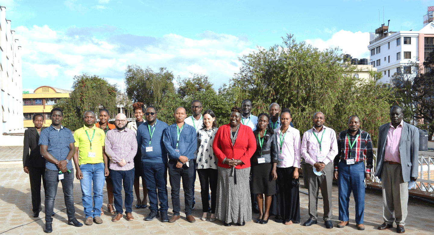 Participants at the Eldoret Training